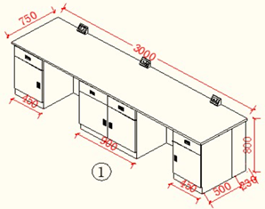 304 Stainless Steel Laboratory Work YR06013-5