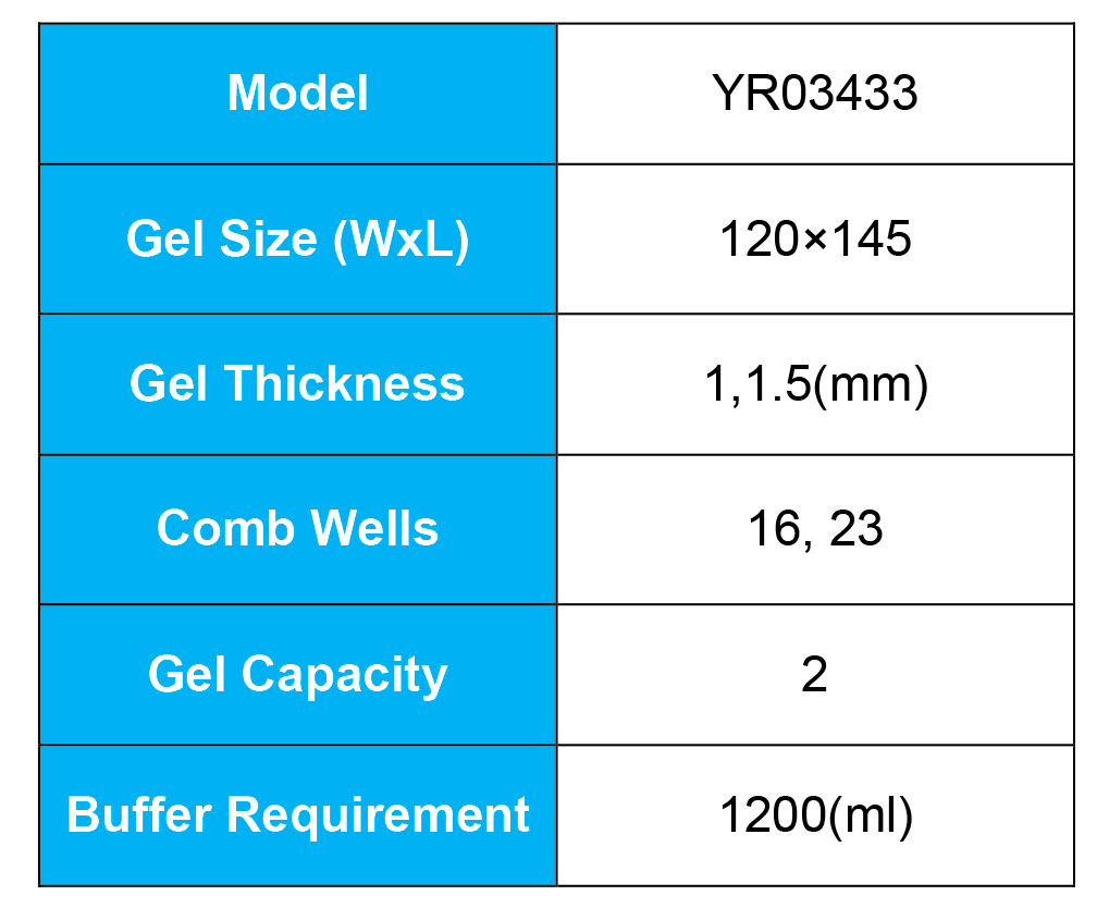 Advanced Comparison: Vertical Electrophoresis Tank YR03433 vs Mini-PROTEAN Tetra Cell