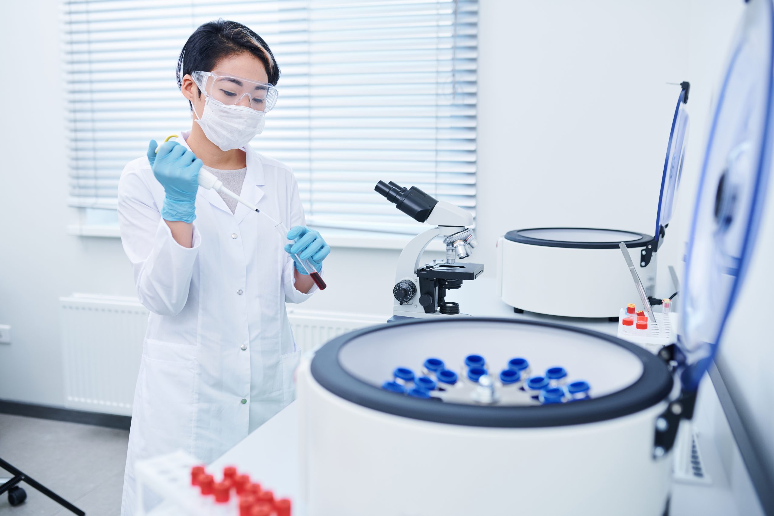 What is a hematocrit centrifuge?