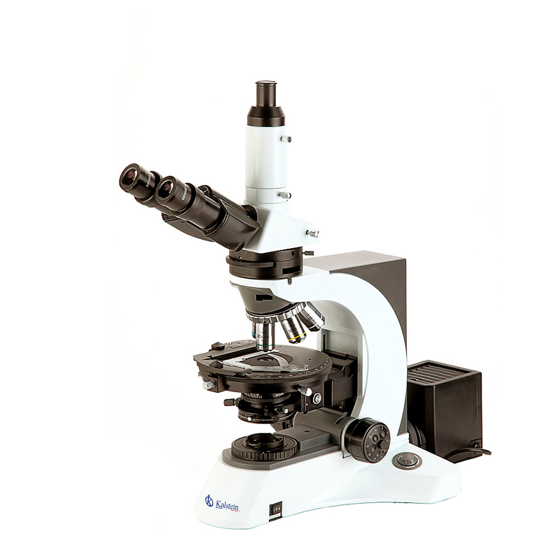 What kind of lighting is used in optical microscopes?