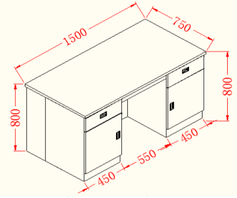 304 Stainless Steel Laboratory Work Bench YR06013-1 // YR06013-13 – 2